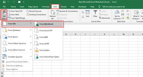 how to open multiple excel files into one workbook