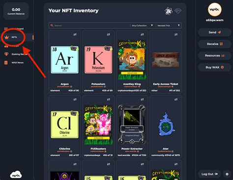 how to open nft account