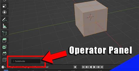 How To Open Operator Panel In Blender