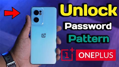 how to open pattern lock in oneplus