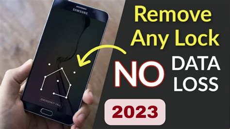 how to open pattern lock without losing data