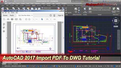 how to open pdf file in autocad