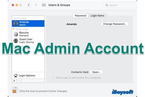 how to open program as administrator mac