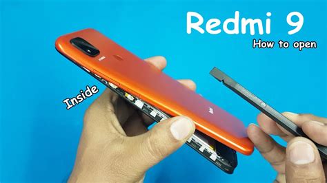 how to open redmi phone