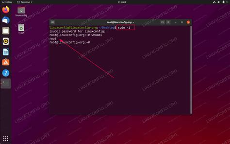 how to open root terminal in ubuntu