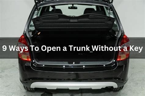 How To Open S2000 Trunk Without Key
