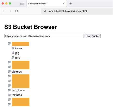 How To Open S3 Bucket In Browser