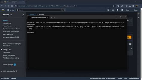 How To Open S3 File In Aws Cli