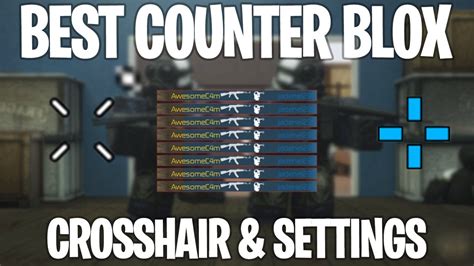 how to open settings in counter blox
