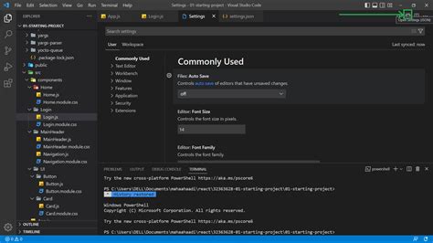 how to open settings json file in vs code