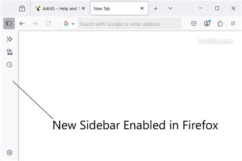How To Open Sidebar In Firefox