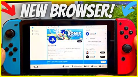 how to open switch browser