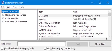 how to open system information in windows 8