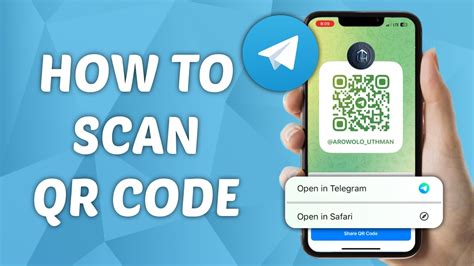 how to open telegram qr code