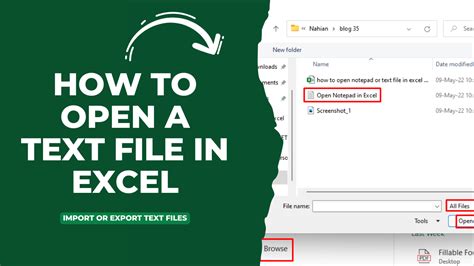 how to open text editor in excel