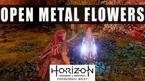 How To Open The Metal Flowers In Horizon Forbidden West