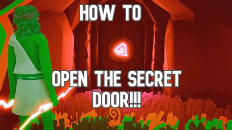 how to open the secret door