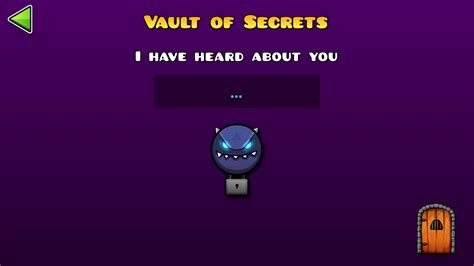 Geometry dash unlock the vault of secrets (all code) YouTube