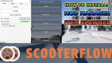 how to open unity mod manager
