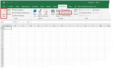 how to open vba in excel online