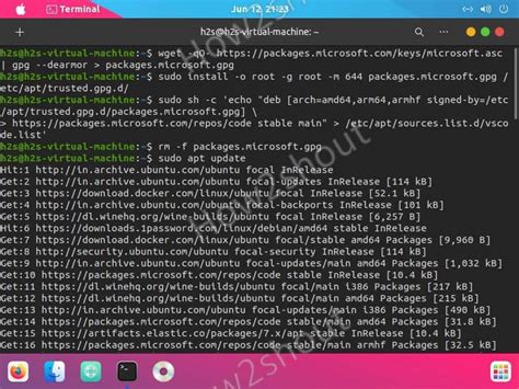 how to open vs code from terminal in ubuntu