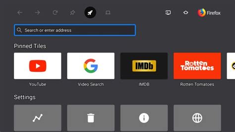 how to open web browser on android tv