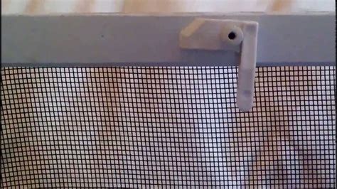 How To Open Window Screen Without Pull Tabs