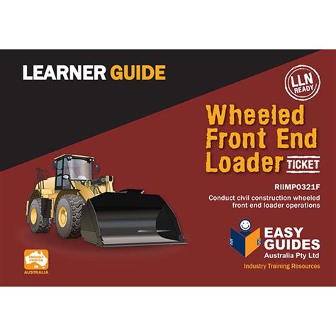 How To Operate A Front End Loader Pdf