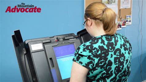 How To Operate A Voting Machine