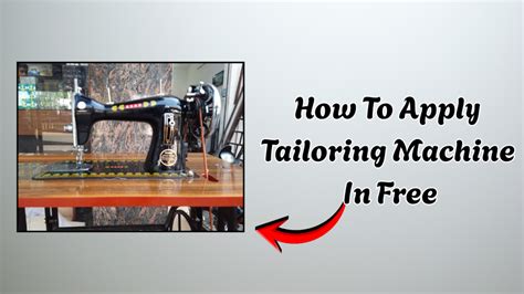 How To Operate Tailoring Machine