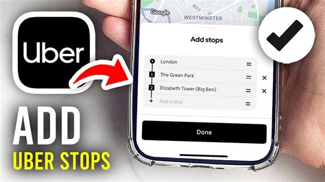 how to order an uber with multiple stops