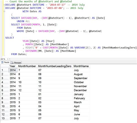 how to order by month name in sql server