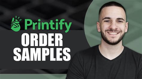 How To Order Samples From Printify