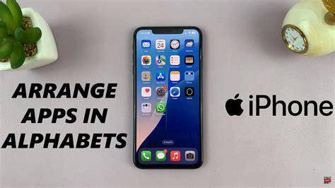 how to organize iphone apps in alphabetical order