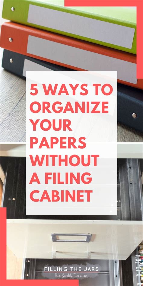 How To Organize Papers Without A Filing Cabinet In 2023