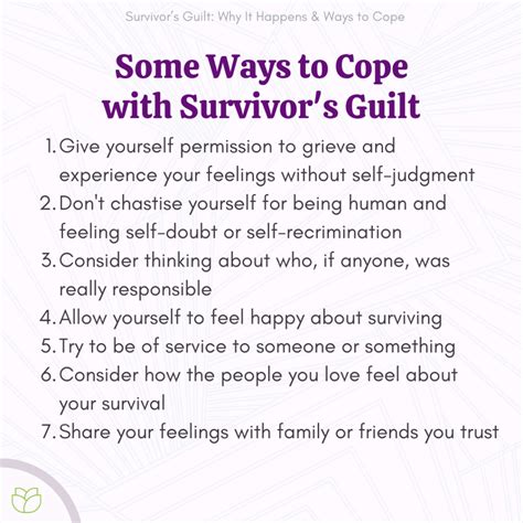 how to overcome survivor's guilt