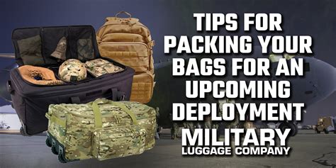 How To Pack A Deployment Bag