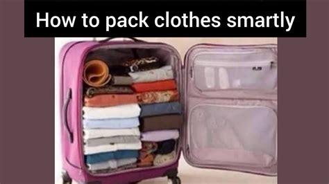 How To Pack A Suitcase Smartly
