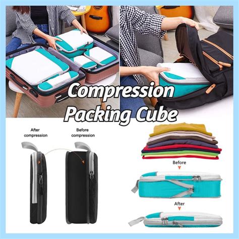 How To Pack Compression Packing Cubes