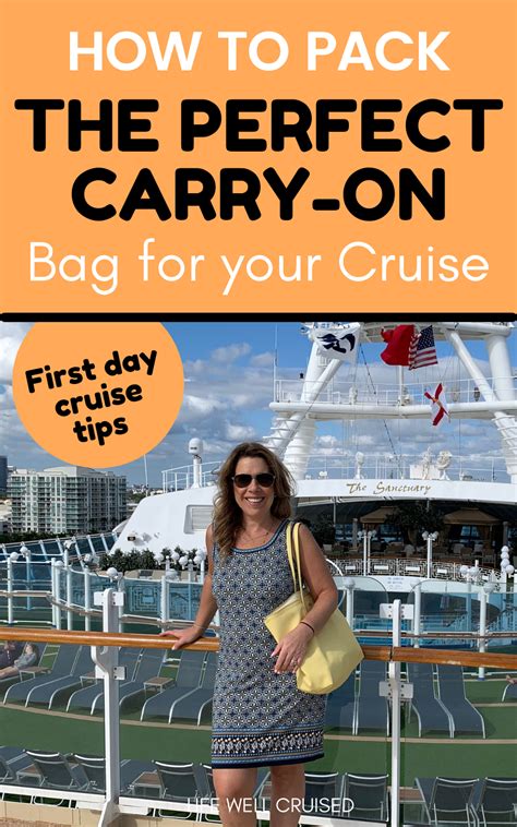 10 Essential Things to Pack in Your Cruise CarryOn Getting Fit Fab