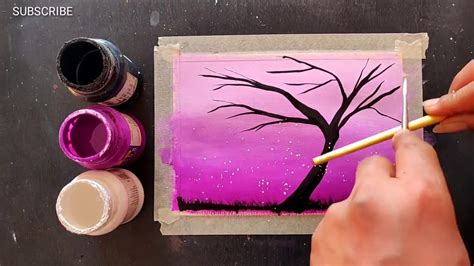 how to paint a canvas for beginners