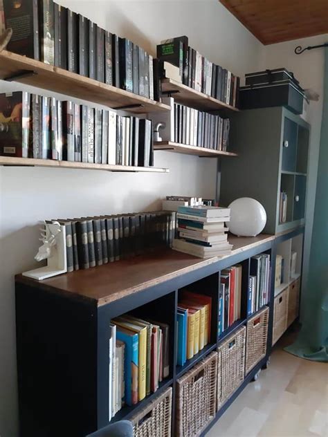 How To Paint A Kallax Shelf