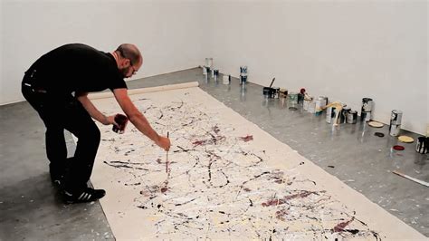 How To Paint A Pollock
