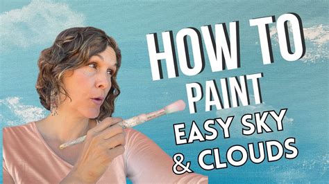 How To Paint A Sky With Clouds On A Wall