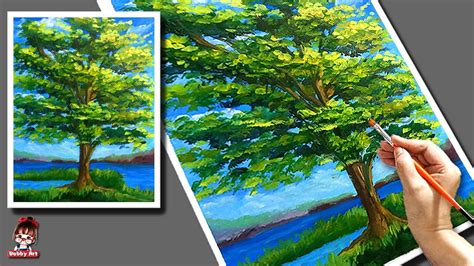 How To Paint A Tree For Beginners