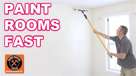 How To Paint A Wall Faster