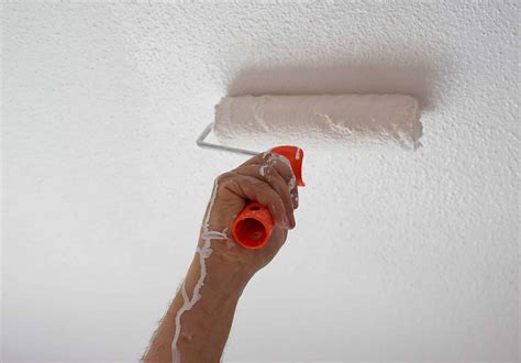 How To Paint A Wall With A Popcorn Ceiling