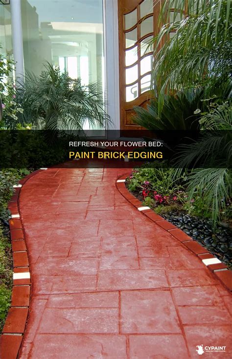 How To Paint Brick Edging