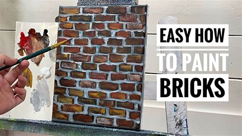 How To Paint Bricks Wall