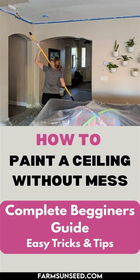 How To Paint Ceiling Without Splatter
